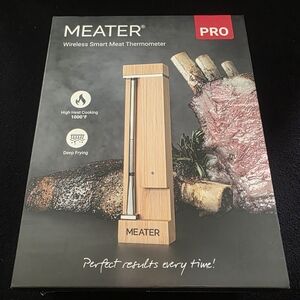 MEATER Pro - Smart Wireless Meat Thermometer 1000°F Long Range BBQ - New SEALED